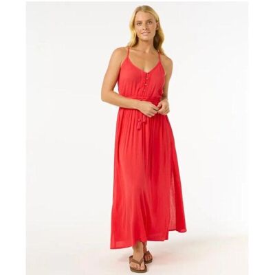 Rip Curl, Damen, Kleider, Women's Classic Surf Maxi Dress, Rot, (S) Rip Curl, Damen, Kleider, Women's Classic Surf Maxi Dress, Rot, (S)