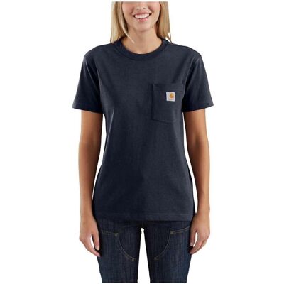 Carhartt, Arbeitsoberteil, Women's Loose Fit Heavyweight S/S Pocket Cotton (L) Carhartt, Arbeitsoberteil, Women's Loose Fit Heavyweight S/S Pocket Cotton (L)