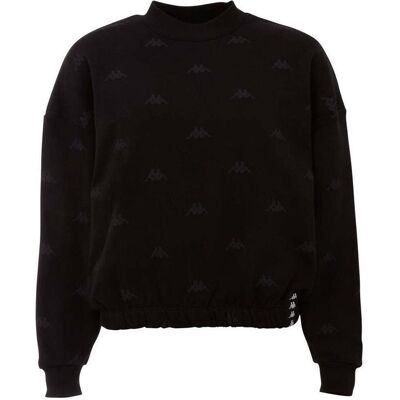 Kappa, Damen, Pullover, Ignara Damen Sweatshirt Schwarz 309091 19-4006 XL, Schwarz, (XL) Kappa, Damen, Pullover, Ignara Damen Sweatshirt Schwarz 309091 19-4006 XL, Schwarz, (XL)