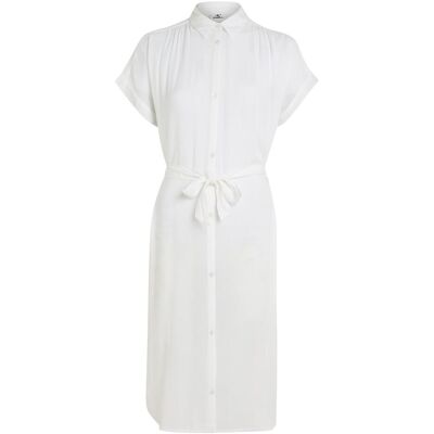 O'Neill, Damen, Kleider, Cali Beach Shirt Dress, Weiss, (M) O'Neill, Damen, Kleider, Cali Beach Shirt Dress, Weiss, (M)
