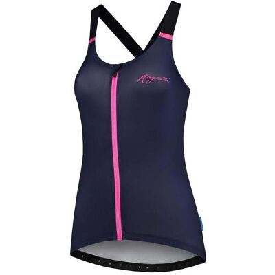 Rogelli, Damen, Shirts, Ds Tanktop Twist Blauw/Roze, Mehrfarbig, Rosa, Blau, (S) Rogelli, Damen, Shirts, Ds Tanktop Twist Blauw/Roze, Mehrfarbig, Rosa, Blau, (S)