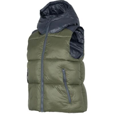 4F, Damen, Westen, Damenweste khaki H4Z22 KUDP004 43S (M), Grün, (M) 4F, Damen, Westen, Damenweste khaki H4Z22 KUDP004 43S (M), Grün, (M)