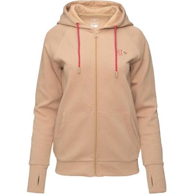Elbrus, Damen, Outdoorjacken, Elbruz Runa Sweatshirt (S), Beige, S Elbrus, Damen, Outdoorjacken, Elbruz Runa Sweatshirt (S), Beige, S