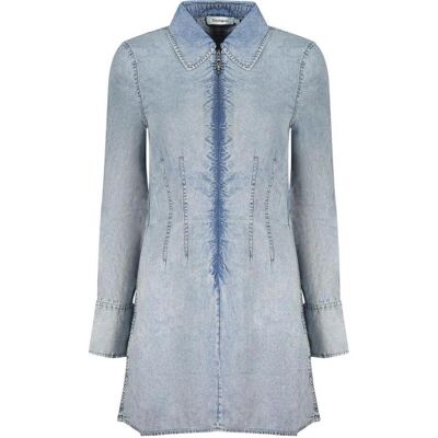 Desigual, Damen, Kleider, Lonan, Blau, (S) Desigual, Damen, Kleider, Lonan, Blau, (S)