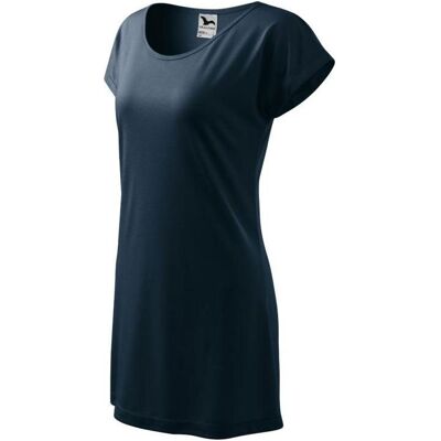 Malfini, Damen, Kleider, Love W Dress MLI-12302 Navy Blue, Blau, (XL) Malfini, Damen, Kleider, Love W Dress MLI-12302 Navy Blue, Blau, (XL)