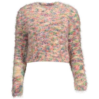Desigual, Damen, Pullover, Rosa Polyamide Women Sweater, Rosa, Pink, (XL) Desigual, Damen, Pullover, Rosa Polyamide Women Sweater, Rosa, Pink, (XL)