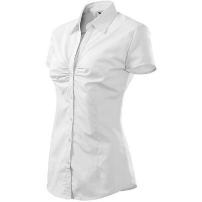 Malfini, Damen, Hemden, Chic W MLI-21400 Shirt, Weiss, (S) Malfini, Damen, Hemden, Chic W MLI-21400 Shirt, Weiss, (S)