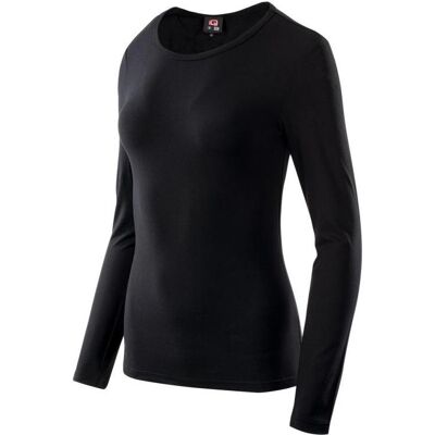 IQ, Damen, Shirts, Milky Wmns Ls, Schwarz, (M) IQ, Damen, Shirts, Milky Wmns Ls, Schwarz, (M)