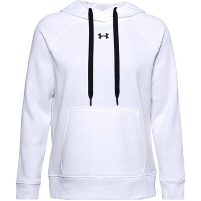 Under Armour, Damen, Pullover, Fleece HB Hoodie Weiss 1356317 100 (XL), Weiss, (XL) Under Armour, Damen, Pullover, Fleece HB Hoodie Weiss 1356317 100 (XL), Weiss, (XL)