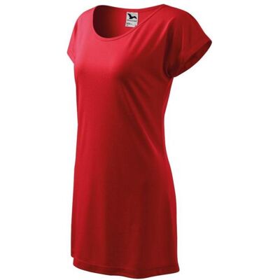 Malfini, Damen, Kleider, Love W Dress MLI-12307 red, Rot, (L) Malfini, Damen, Kleider, Love W Dress MLI-12307 red, Rot, (L)