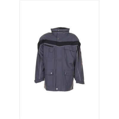 Planam, Damen, Winterjacken, unisex Winterjacke PLALINE schiefer, schwarz Grösse 2XL, Grau, (XXL) Planam, Damen, Winterjacken, unisex Winterjacke PLALINE schiefer, schwarz Grösse 2XL, Grau, (XXL)