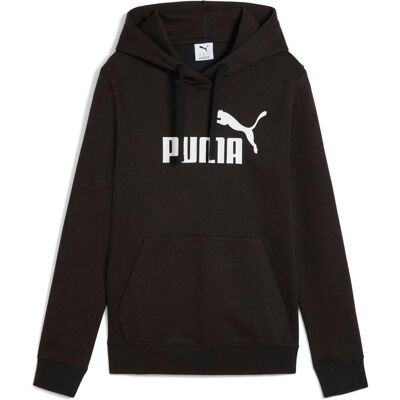 Puma Damen, Pullover, ESS No. 1 Logo Hoodie FL, Schwarz, (XXL) Puma Damen, Pullover, ESS No. 1 Logo Hoodie FL, Schwarz, (XXL)