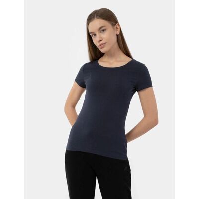 4F, Damen, Shirts, normales, schlichtes Damen-T-Shirt, (XS) 4F, Damen, Shirts, normales, schlichtes Damen-T-Shirt, (XS)