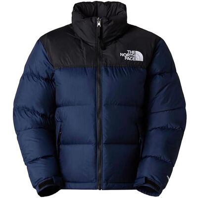 North Face, Damen, Winterjacken, Damen-Retro-Nuptse-Jacke von 1996, Blau, Schwarz, (S) North Face, Damen, Winterjacken, Damen-Retro-Nuptse-Jacke von 1996, Blau, Schwarz, (S)