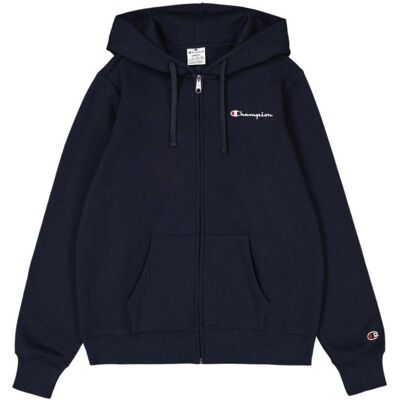 Chappi, Damen, Pullover, Bluza damska Champion Full Zip Hoodie granatowa 117531 BS501 M, Blau, (M) Chappi, Damen, Pullover, Bluza damska Champion Full Zip Hoodie granatowa 117531 BS501 M, Blau, (M)