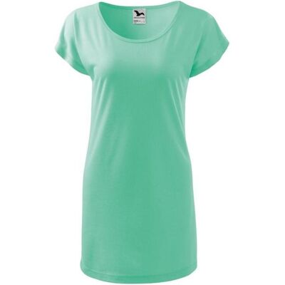 Malfini, Damen, Kleider, Love W Dress MLI-12395 mint, Blau, (L) Malfini, Damen, Kleider, Love W Dress MLI-12395 mint, Blau, (L)