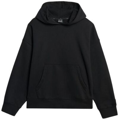 4F, Damen, Pullover, Damen Sweatshirt F1887 tiefschwarz, Schwarz, (L) 4F, Damen, Pullover, Damen Sweatshirt F1887 tiefschwarz, Schwarz, (L)