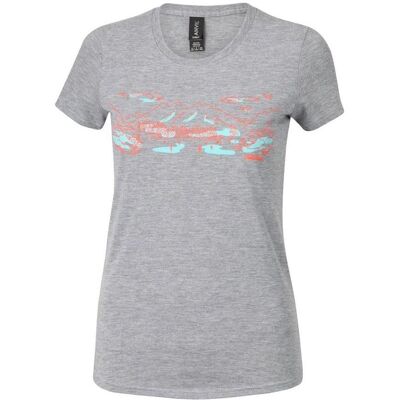Salsa, Damen, Shirts, Electric Wilderness Womens T-Shirt, gray, L SALE, Grau, (L) Salsa, Damen, Shirts, Electric Wilderness Womens T-Shirt, gray, L SALE, Grau, (L)
