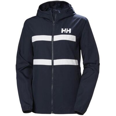 Helly Hansen, Damen, Outdoorjacken, W Salt Stripe Windbreaker (M), Blau, M Helly Hansen, Damen, Outdoorjacken, W Salt Stripe Windbreaker (M), Blau, M