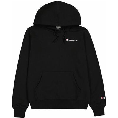 Champion, Damen, Pullover, Bluza damska Hooded czarna 117530 KK001 L, Schwarz, (L) Champion, Damen, Pullover, Bluza damska Hooded czarna 117530 KK001 L, Schwarz, (L)