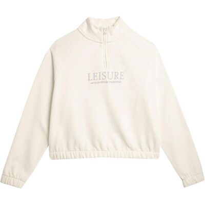 4F, Damen, Blusen, Damen Sweatshirt F0718 creme 4FAW23TSWSF0718 12F M, Beige, (M) 4F, Damen, Blusen, Damen Sweatshirt F0718 creme 4FAW23TSWSF0718 12F M, Beige, (M)