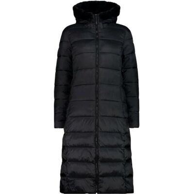 CMP Campagnolo, Damen, Regenjacken, Damen-Nylonmantel mit fester Kapuze, Schwarz, (48) CMP Campagnolo, Damen, Regenjacken, Damen-Nylonmantel mit fester Kapuze, Schwarz, (48)