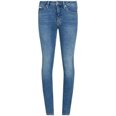 Calvin Klein Jeans, Damen, Jeans, Mid Rise Skinny, Blau, (W28/L32) Calvin Klein Jeans, Damen, Jeans, Mid Rise Skinny, Blau, (W28/L32)