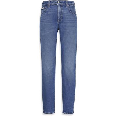 Calvin Klein Jeans, Damen, Jeans, Mid Rise Slim Indigo Channel, Blau, (28) Calvin Klein Jeans, Damen, Jeans, Mid Rise Slim Indigo Channel, Blau, (28)