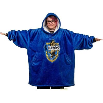 Harry Potter, Pullover, Oversized Kapuzenpullover Ravenclaw, Mehrfarbig, (One Size) Harry Potter, Pullover, Oversized Kapuzenpullover Ravenclaw, Mehrfarbig, (One Size)