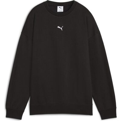 Puma Damen, Pullover, ESS Oversized Crew FL, Schwarz, (M) Puma Damen, Pullover, ESS Oversized Crew FL, Schwarz, (M)