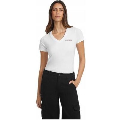 Guess Damen, Shirts, Damen-T-Shirt, (XS) Guess Damen, Shirts, Damen-T-Shirt, (XS)