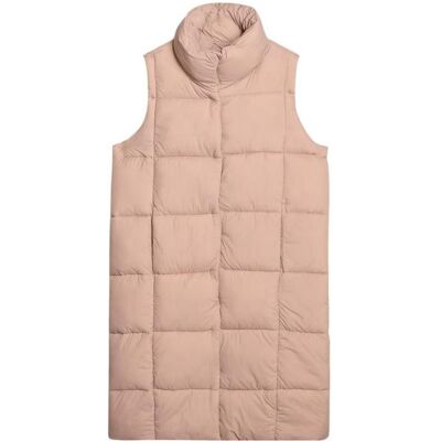 4F, Damen, Westen, F209 Weste, Beige, (S) 4F, Damen, Westen, F209 Weste, Beige, (S)