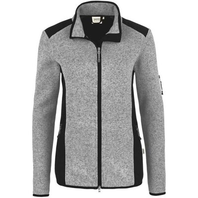 Hakro, Damen, Outdoorjacken, Strickfleecejacke Churchill (XL), Grau, XL Hakro, Damen, Outdoorjacken, Strickfleecejacke Churchill (XL), Grau, XL