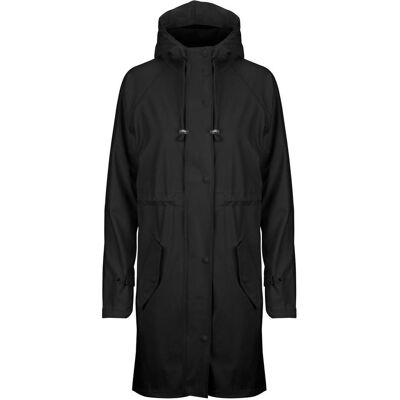 Ralka, Damen, Mäntel, Regenjas Dames - Mizzle - Zwart - Maat 44, Schwarz Ralka, Damen, Mäntel, Regenjas Dames - Mizzle - Zwart - Maat 44, Schwarz