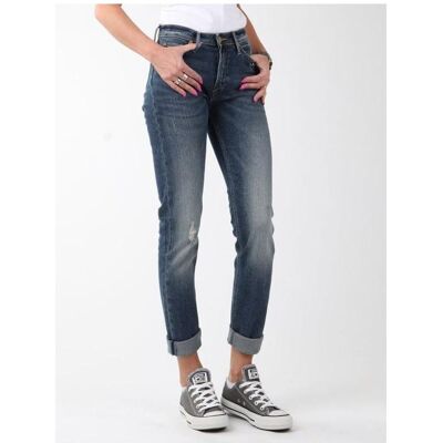 Lee, Damen, Jeans, Damen Sallie Boyfriendjeans, Blau, (W31/L31) Lee, Damen, Jeans, Damen Sallie Boyfriendjeans, Blau, (W31/L31)