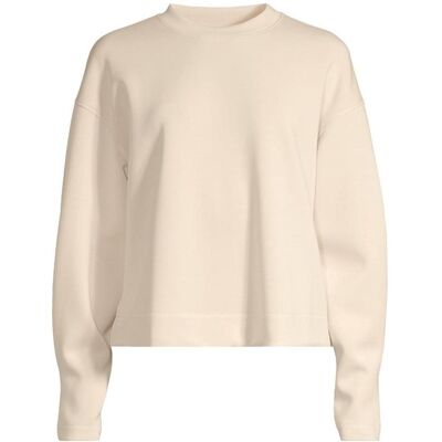 CASALL, Damen, Blusen, Peachy Crew Neck, Beige, (S) CASALL, Damen, Blusen, Peachy Crew Neck, Beige, (S)