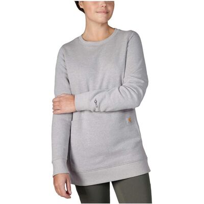 Carhartt, Damen, Pullover, Bluza Force Lightweight Asphalt Heather, Braun, Grau, (M) Carhartt, Damen, Pullover, Bluza Force Lightweight Asphalt Heather, Braun, Grau, (M)