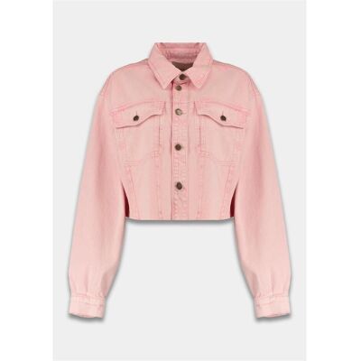 Harper & Yve, Damen, Leichte Jacken, SS25D201 - Spijkerjacks voor Vrouwen - Maat XL, Rosa, (XL) Harper & Yve, Damen, Leichte Jacken, SS25D201 - Spijkerjacks voor Vrouwen - Maat XL, Rosa, (XL)