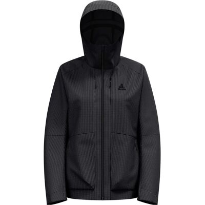Odlo, Damen, Regenjacken, Wasserdichte Ascent 3L Hardshell-Jacke 2.0, Schwarz, (S) Odlo, Damen, Regenjacken, Wasserdichte Ascent 3L Hardshell-Jacke 2.0, Schwarz, (S)