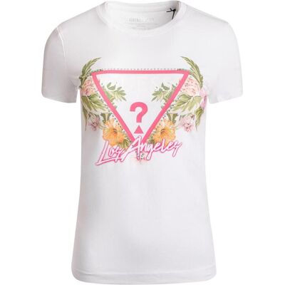 Guess Damen, Shirts, W3gi41 J1314 Jeans - Frau, Weiss, (S) Guess Damen, Shirts, W3gi41 J1314 Jeans - Frau, Weiss, (S)