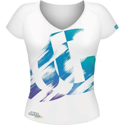 Ultimate Guard, Damen, Shirts, T-Shirt femme UG Distressed Blanc (L), Weiss, (L) Ultimate Guard, Damen, Shirts, T-Shirt femme UG Distressed Blanc (L), Weiss, (L)