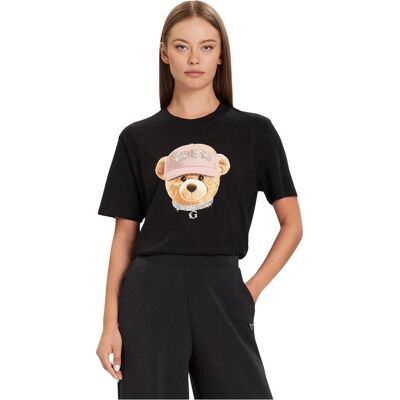 Guess Damen, Shirts, Teddy Bear, Schwarz, (XS) Guess Damen, Shirts, Teddy Bear, Schwarz, (XS)