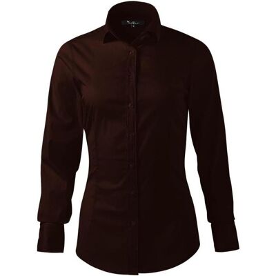 Malfini, Damen, Hemden, Hemd dynamic kaffeefarben, Braun, (L) Malfini, Damen, Hemden, Hemd dynamic kaffeefarben, Braun, (L)