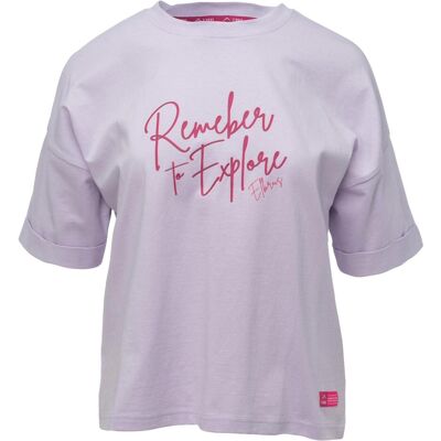 Elbrus, Damen, Shirts, Damen Kurzarm-T-Shirt HILLEVI WO'S, Violett, Rosa, (S) Elbrus, Damen, Shirts, Damen Kurzarm-T-Shirt HILLEVI WO'S, Violett, Rosa, (S)