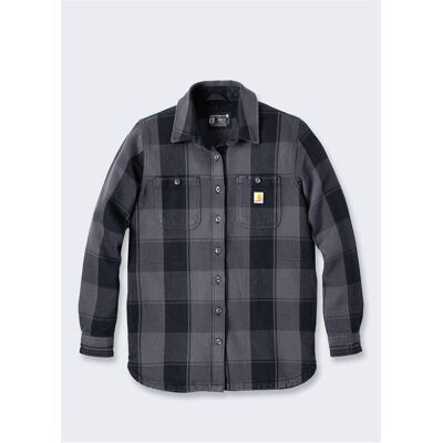 Carhartt, Damen, Hemden, Twill-Hemdjacke Schwarz, Schwarz, (XS) Carhartt, Damen, Hemden, Twill-Hemdjacke Schwarz, Schwarz, (XS)
