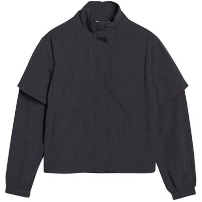 4F, Damen, Regenjacken, Jacke, Schwarz, (L) 4F, Damen, Regenjacken, Jacke, Schwarz, (L)