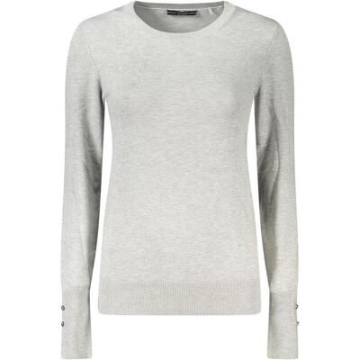 Guess Damen, Jeans, Jeans Grigio Viscosa Women Sweater, Grau, (XXL) Guess Damen, Jeans, Jeans Grigio Viscosa Women Sweater, Grau, (XXL)