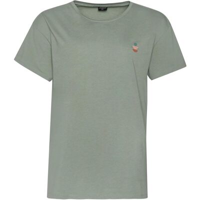 MGA, Damen, Shirts, Frauen T-Shirt Prtpalau T-Shirt, Grau, Grün, (36) MGA, Damen, Shirts, Frauen T-Shirt Prtpalau T-Shirt, Grau, Grün, (36)