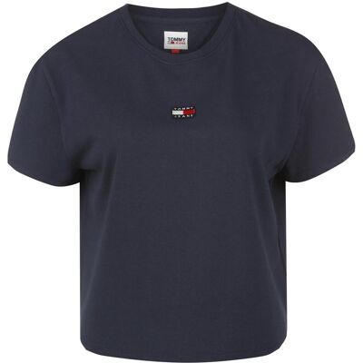 Tommy Hilfiger Unisex, Shirts, TJW CLS XS BADGE TEE DW0DW15640 C87 M, Blau, (M) Tommy Hilfiger Unisex, Shirts, TJW CLS XS BADGE TEE DW0DW15640 C87 M, Blau, (M)