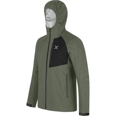 Montura, Herren, Regenjacken, Wasserdichte und winddichte Herrenjacke mit Kapuze für Outdoor-Aktivitäten, Grün, (M) Montura, Herren, Regenjacken, Wasserdichte und winddichte Herrenjacke mit Kapuze für Outdoor-Aktivitäten, Grün, (M)